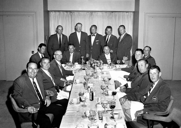 Champions Dinner at the Masters